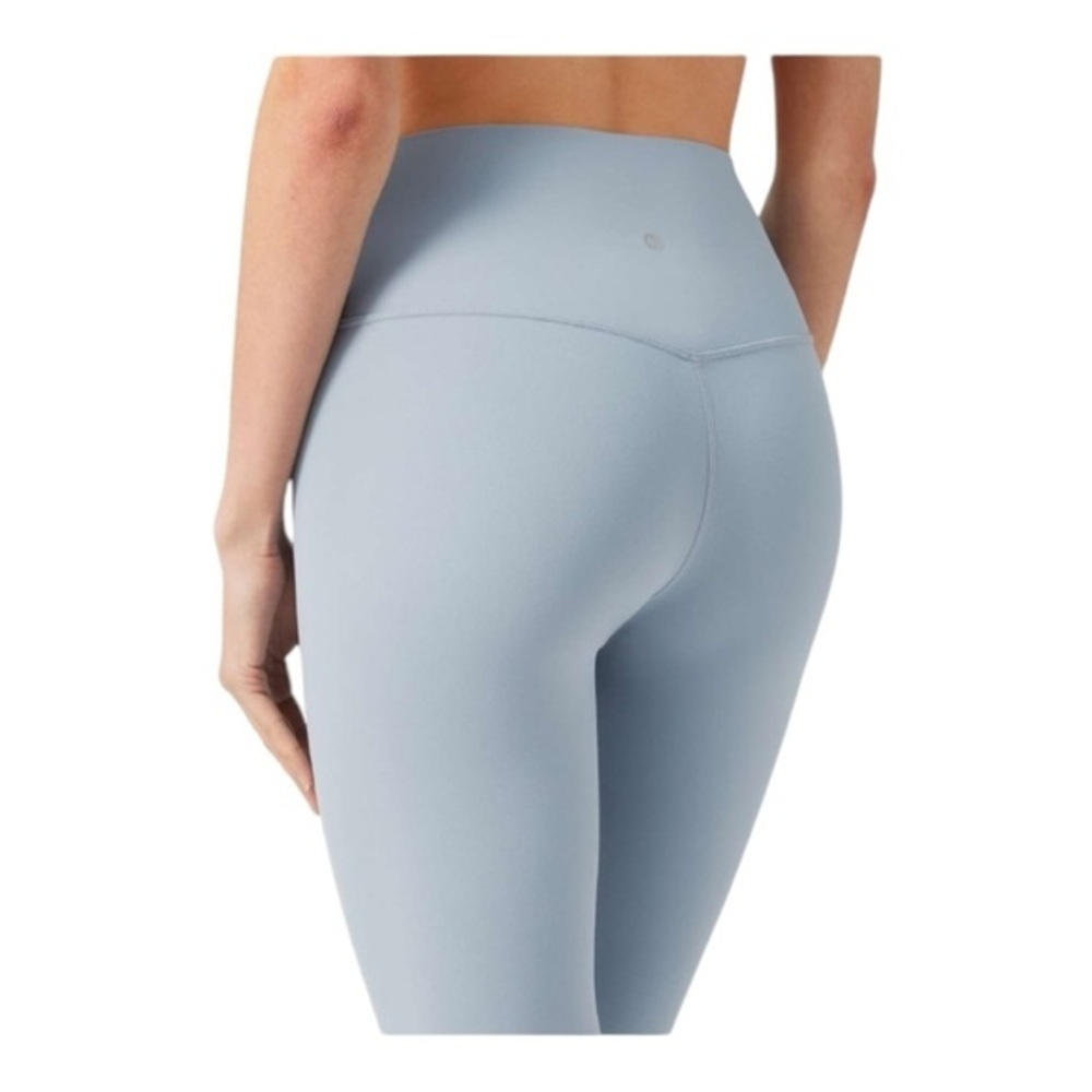 Lululemon RARE DOUBLE LAYER Align Legging size 8 in Chambray